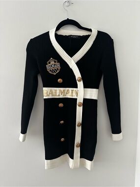 Balmain Knit Mini Dress